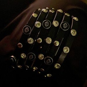 Harley Davidson bracelet.